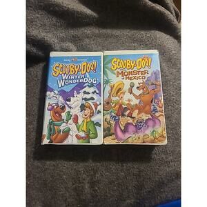 Scooby-Doo and the Monster of Mexico Lot Of 2 (VHS, 2003, Slip Sleeve)